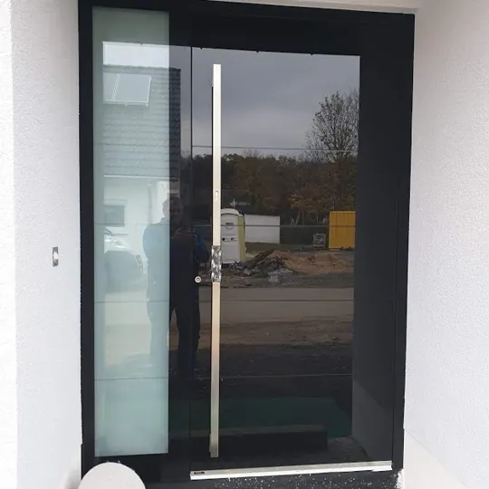 Pirnar Ultimum Pure 611, Schwarz Night Sky Glas, mit Seitenteil