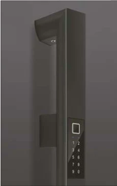 Katalogbeispiel: Stoßgriff ZAE 207 · 750 mm